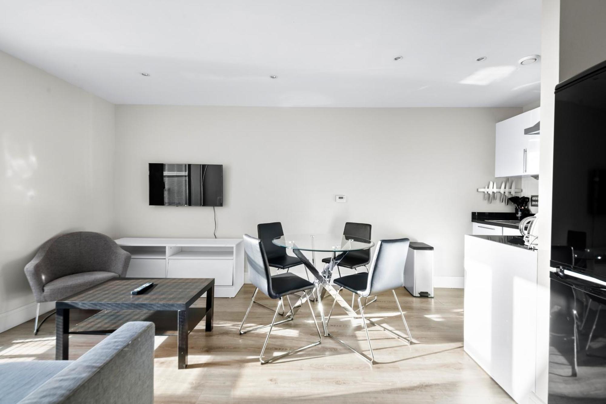 Londwell, Canary Wharf Skyline Balcony Suite Londres Exterior foto